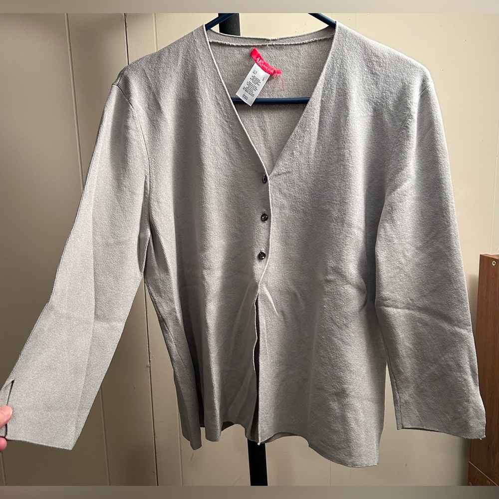 Vintage Anne Klein Button-Up Sweater